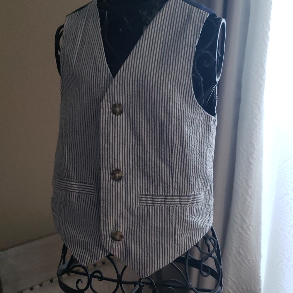 Boys striped vest